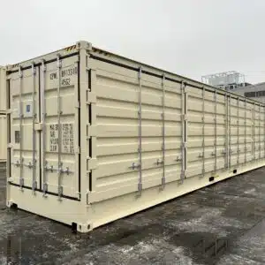 40 ft high cube open side dubbele deur