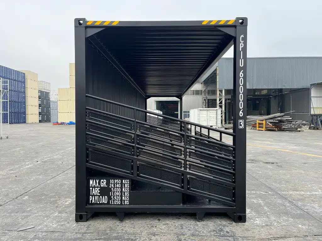 Extra hoge container